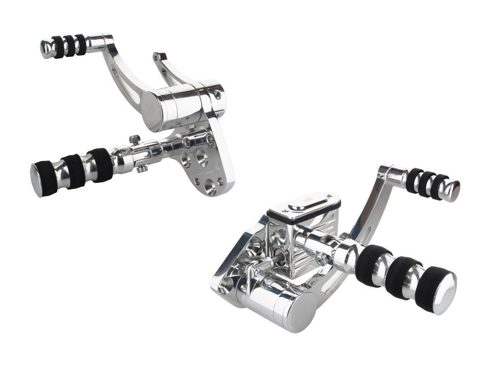 Belt Drive Limited BDL-GMA-FC-100-C Standard Length Forward Controls Chrome for Softail 84-99/Big Twins 36-86 4 Speed