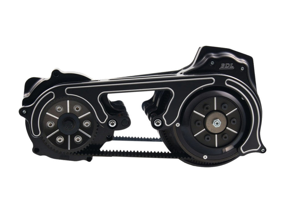 Belt Drive Limited BDL-M18S-R-B 2" Open Primary Belt Drive Kit Black for Fat Boy/Breakout 18-Up