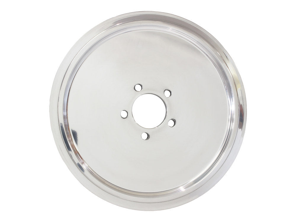 Belt Drive Limited BDL-RPP-70 70T x 1.5" Solid Rear Pulley Polished for Big Twin 80-99 w/1-1/2" Wide Belt