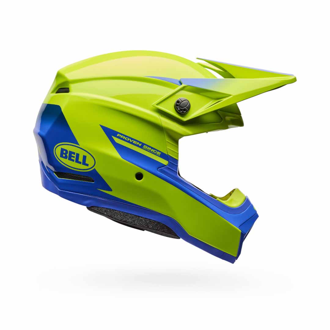 Bell Moto-10 Mips Fade Fluro Yellow Helmet