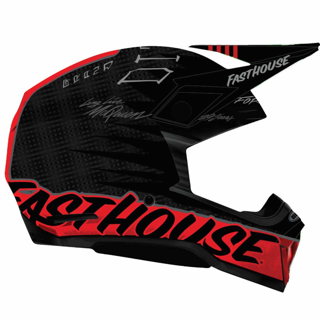 Bell Moto-10 GP Fasthouse Day In The Dirt 26 Special Edition Black/Red Helmet