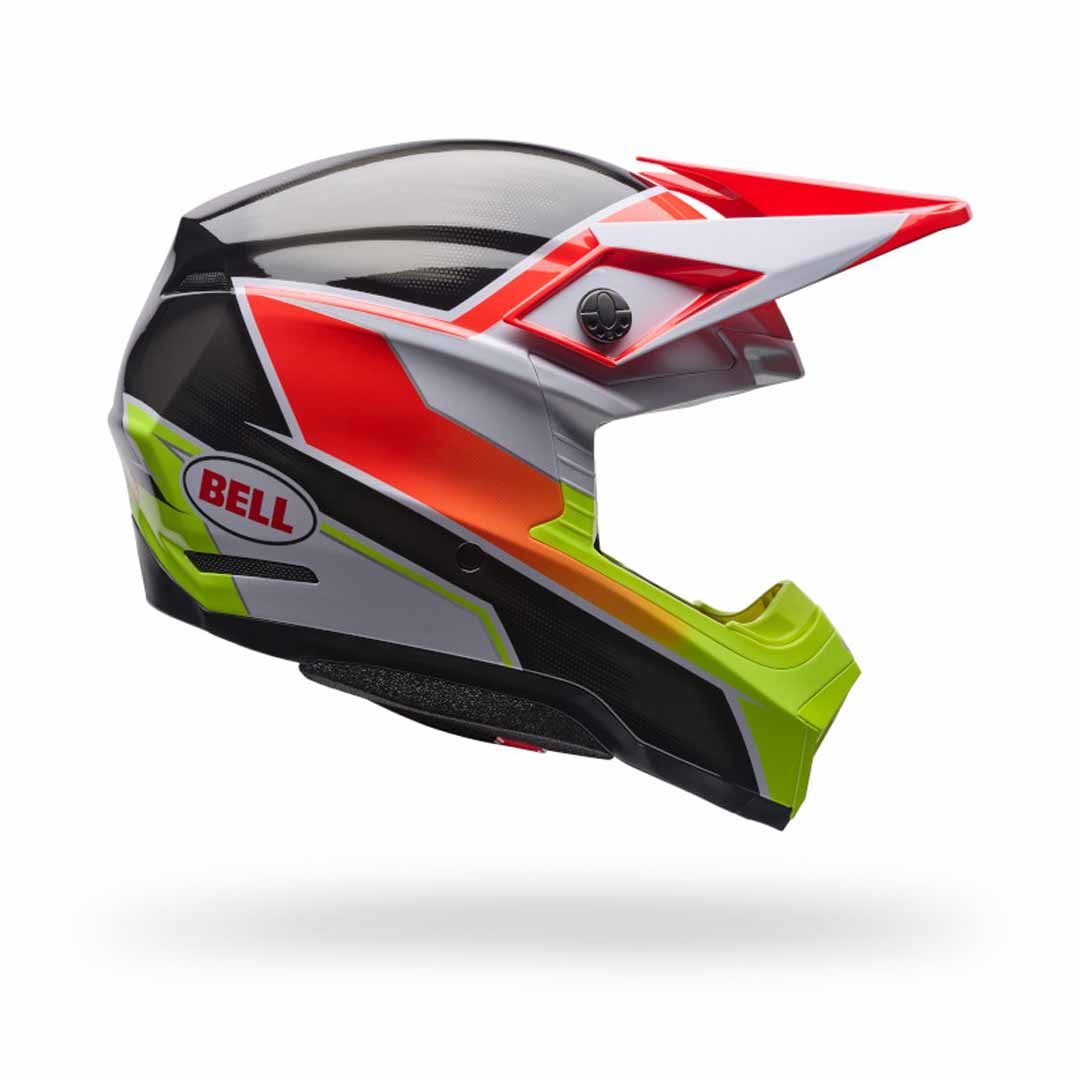 Bell Moto-10 Mips Surge Acid Red Helmet