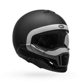 Bell Broozer Cranium Matte Black/White Helmet - EasyR