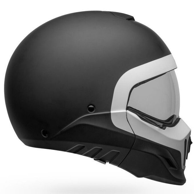 Bell Helmets Bell Broozer Cranium Matte Black/White Helmet [Size:MD] [INTERNAL]