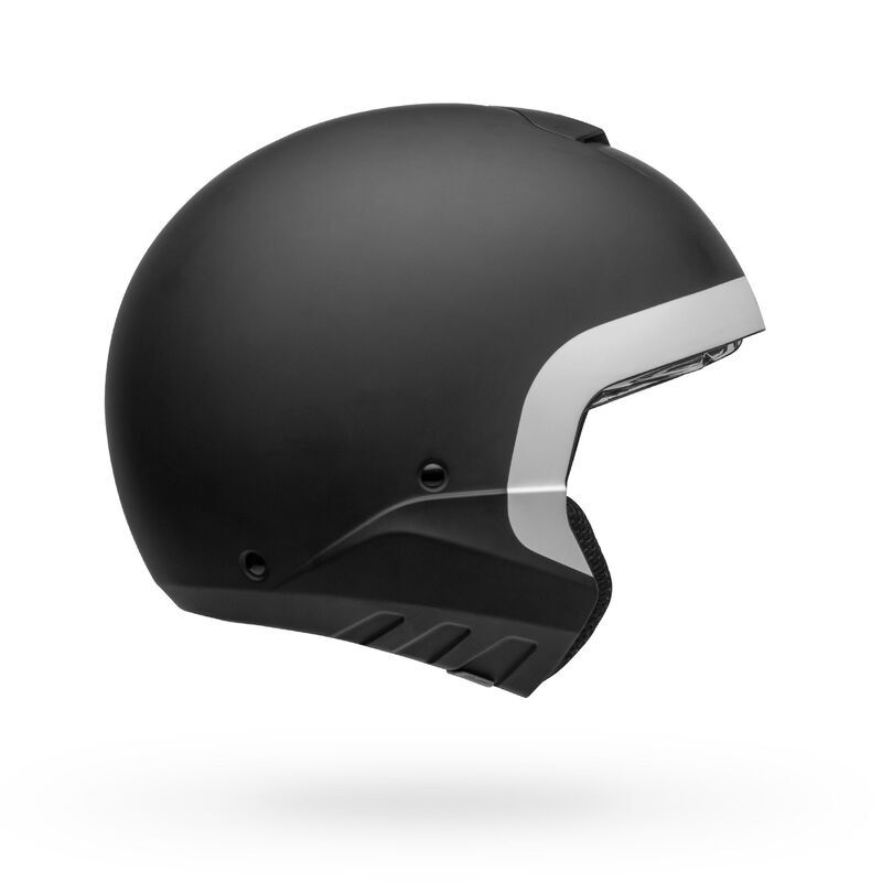 Bell Broozer Cranium Matte Black/White Helmet - EasyR