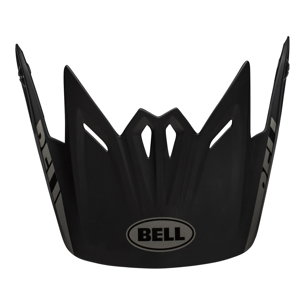 Bell Replacement Peak Slayco Matte/Gloss Black/Grey for Moto-9 MIPS Youth Helmets