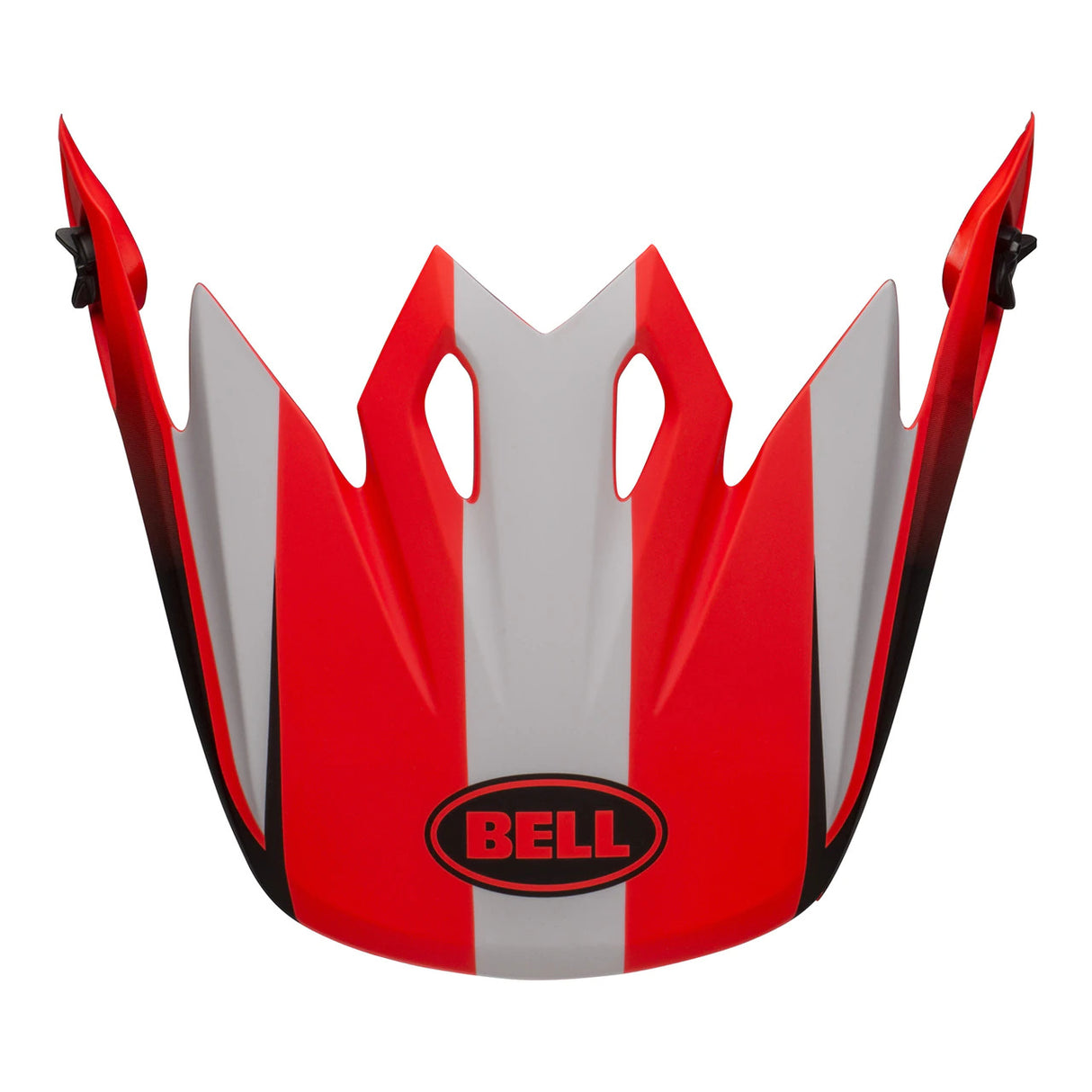 Bell Replacement Peak Dash Matte Grey/Infrared/Black for MX-9 MIPS Helmets