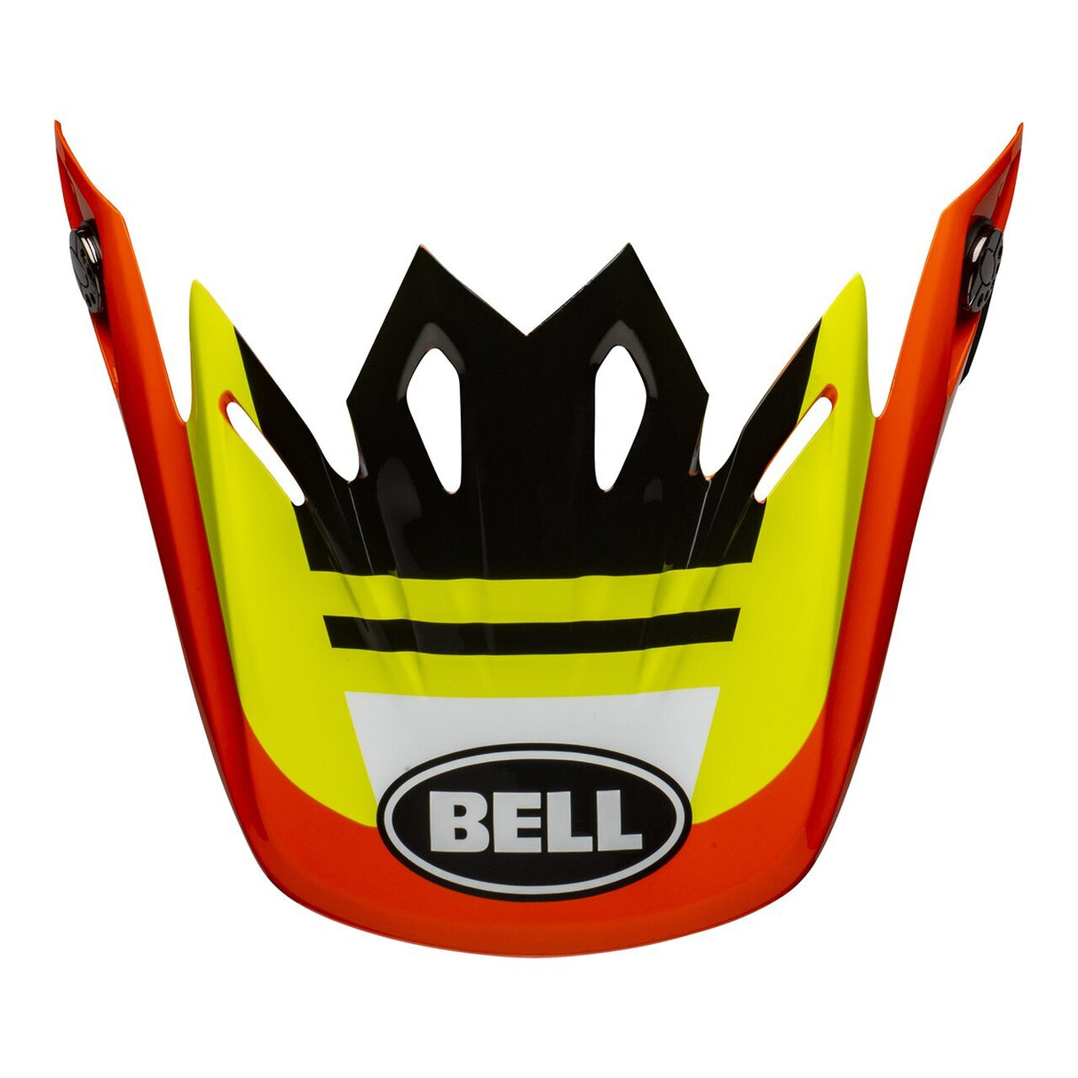 Bell Replacement Peak Prophecy Yellow/Orange/Black for Moto-9 MIPS Helmets