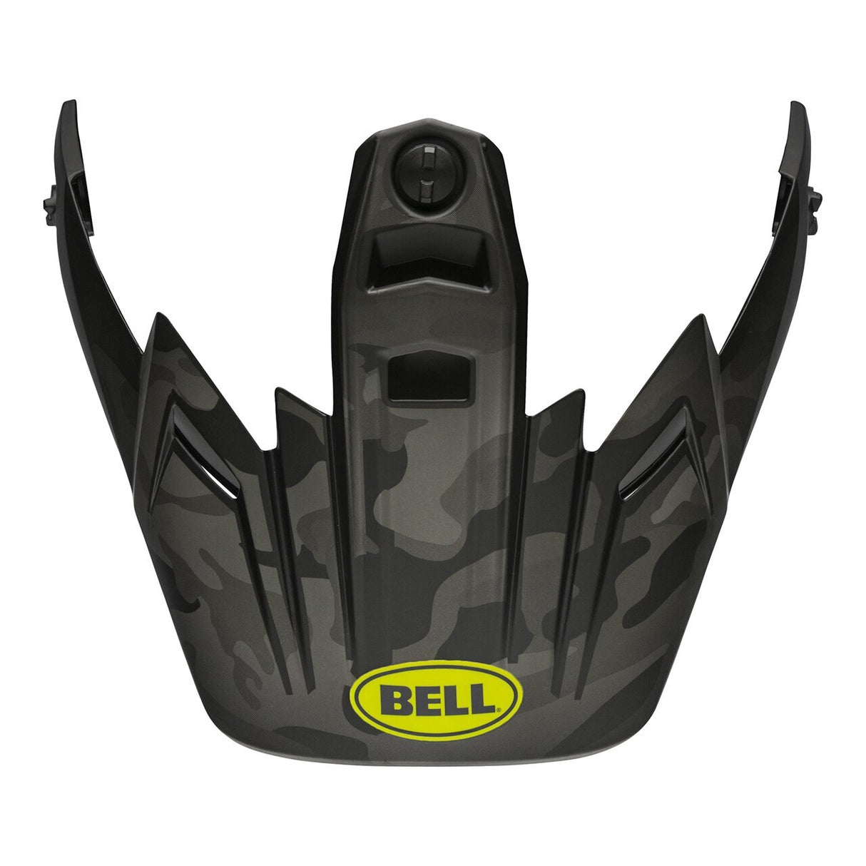 Bell Replacement Peak Stealth Matte Camo Black/Hi-Viz for MX-9 Adventure MIPS Helmets