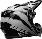 Bell Moto-9S Flex Claw Gloss Black/White Helmet