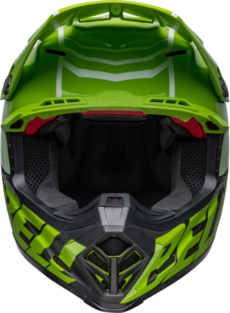 Bell Moto-9S Flex Sprint Matte & Gloss Green/Black Helmet - EasyR