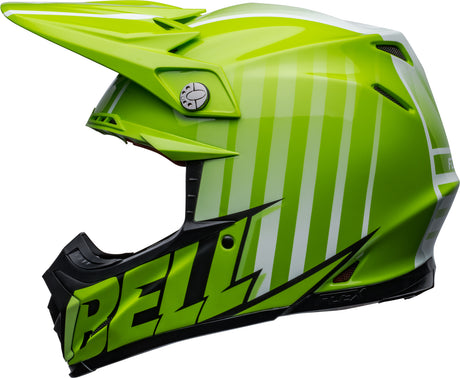 Bell Moto-9S Flex Sprint Matte & Gloss Green/Black Helmet - EasyR