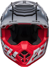 Bell Moto-9S Flex Sprint Matte & Gloss White/Red Helmet