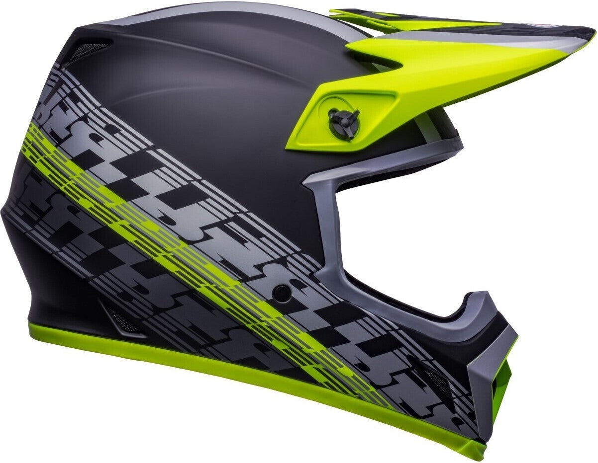 Bell MX-9 MIPS Offset Matte Black/Hi-Viz Yellow Helmet