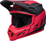 Bell MX-9 MIPS Disrupt Matte Black/Red Helmet