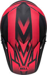 Bell MX-9 MIPS Disrupt Matte Black/Red Helmet