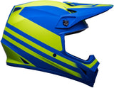 Bell MX-9 MIPS Disrupt Matte Classic Blue/Hi-Viz Yellow Helmet