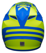 Bell MX-9 MIPS Disrupt Matte Classic Blue/Hi-Viz Yellow Helmet