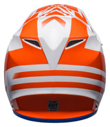 Bell MX-9 MIPS Disrupt White/Orange Helmet