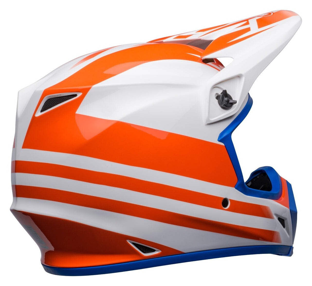 Bell MX-9 MIPS Disrupt White/Orange Helmet