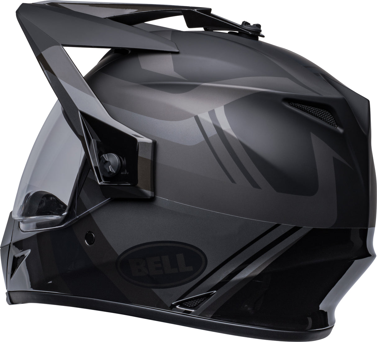Bell MX-9 Adventure MIPS Marauder Matte & Gloss Blackout Helmet [LG][INTERNAL]