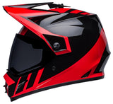 Bell MX-9 Adventure MIPS Dash Black/Red Helmet