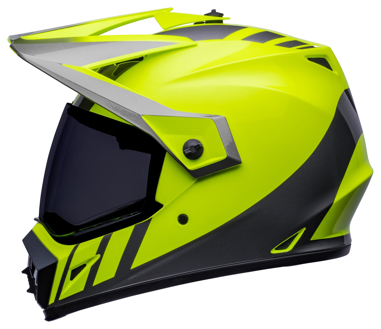 Bell MX-9 Adventure MIPS Dash Hi-Viz Yellow/Grey Helmet