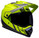 Bell MX-9 Adventure MIPS Dash Hi-Viz Yellow/Grey Helmet