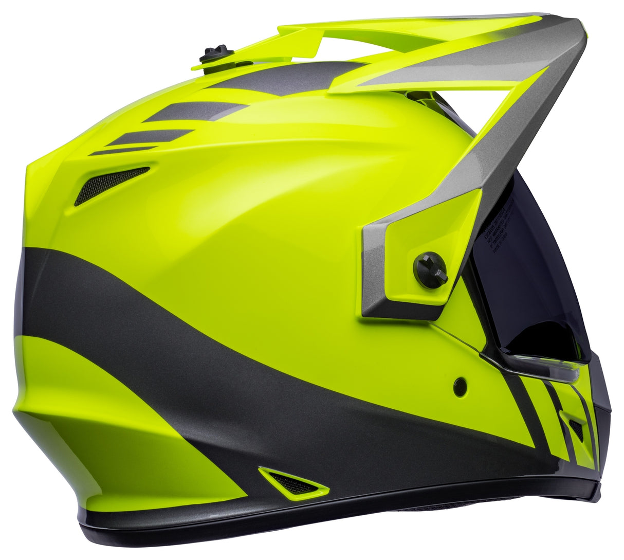 Bell MX-9 Adventure MIPS Dash Hi-Viz Yellow/Grey Helmet