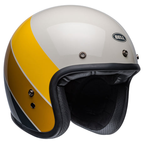 Bell Custom 500 Riff Gloss Sand/Yellow Helmet - EasyR