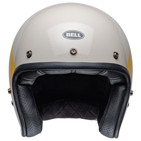 Bell Custom 500 Riff Gloss Sand/Yellow Helmet - EasyR