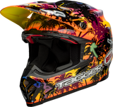 Bell Moto-9S Flex Tagger Tropical Fever Yellow/Orange Helmet