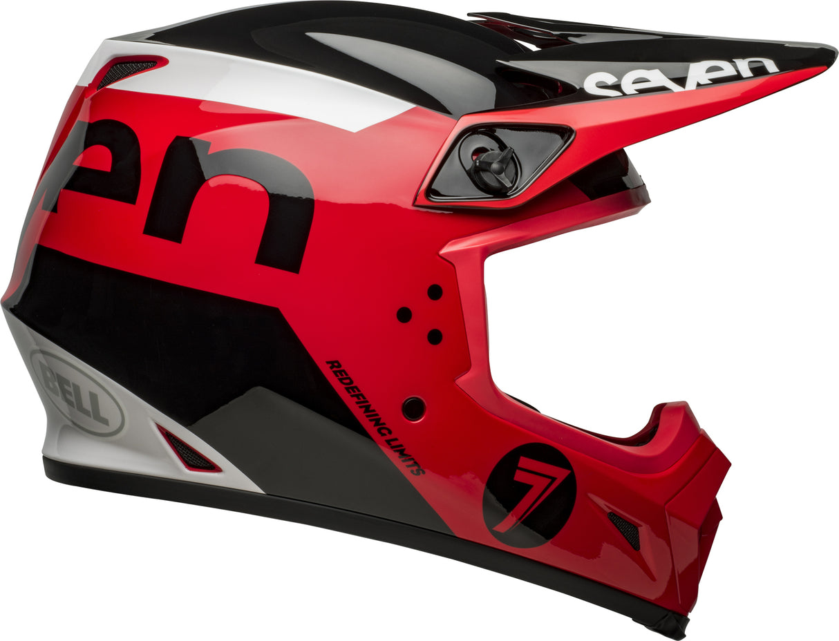 Bell MX-9 MIPS Seven Phaser Red/Black Helmet - EasyR