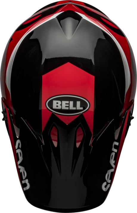 Bell MX-9 MIPS Seven Phaser Red/Black Helmet - EasyR