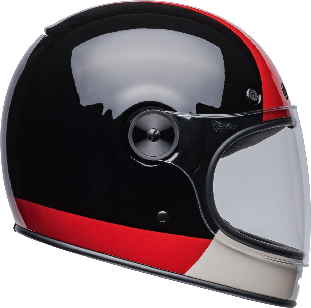 Bell Bullitt Blazon Gloss Black/Burgundy Helmet - EasyR