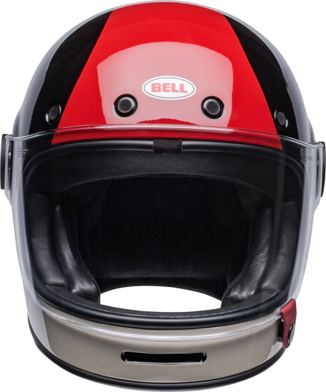 Bell Bullitt Blazon Gloss Black/Burgundy Helmet - EasyR