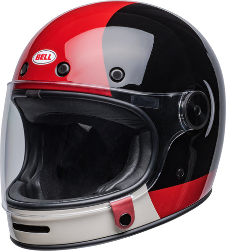 Bell Bullitt Blazon Gloss Black/Burgundy Helmet - EasyR