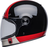 Bell Bullitt Blazon Gloss Black/Burgundy Helmet - EasyR