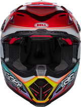 Bell Moto-9S Flex Tagger Edge Gloss White/Aqua Helmet