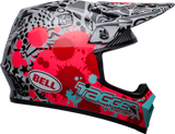 Bell MX-9 MIPS Tagger Splatter Gloss Bright Red/Grey Helmet