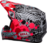 Bell MX-9 MIPS Tagger Splatter Gloss Bright Red/Grey Helmet