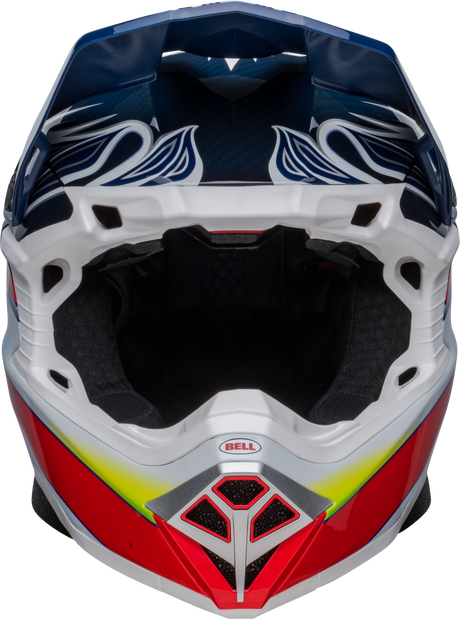 Bell Moto-10 Spherical Pro Circuit Tomac Replica 2023 Gloss Blue/White Helmet - EasyR