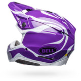 Bell Moto-10 Spherical Slayco Limited Edition Purple/White Helmet