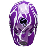 Bell Moto-10 Spherical Slayco Limited Edition Purple/White Helmet