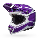 Bell Moto-10 Spherical Slayco Limited Edition Purple/White Helmet