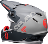 Bell Moto-9S Flex Seven Vanguard Limited Edition Matte Charcoal/Orange Helmet