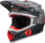 Bell Moto-9S Flex Seven Vanguard Limited Edition Matte Charcoal/Orange Helmet