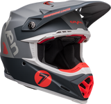 Bell Moto-9S Flex Seven Vanguard Limited Edition Matte Charcoal/Orange Helmet