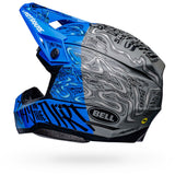 Bell Moto-10 Spherical Fasthouse Day In The Dirt 2023 Limited Edition Matte & Gloss Blue/Grey Helmet