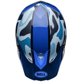 Bell Moto-10 Spherical Ferrandis Mechant Matte & Gloss Dark Blue/Light Blue Helmet [Size: LG] [INTERNAL]
